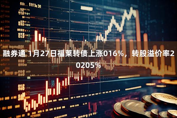 融券通 1月27日福莱转债上涨016%，转股溢价率20205%